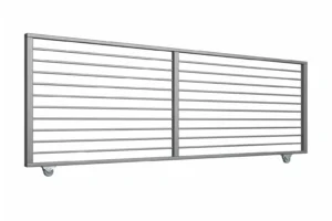 Tolókapu vízszintes pálcás